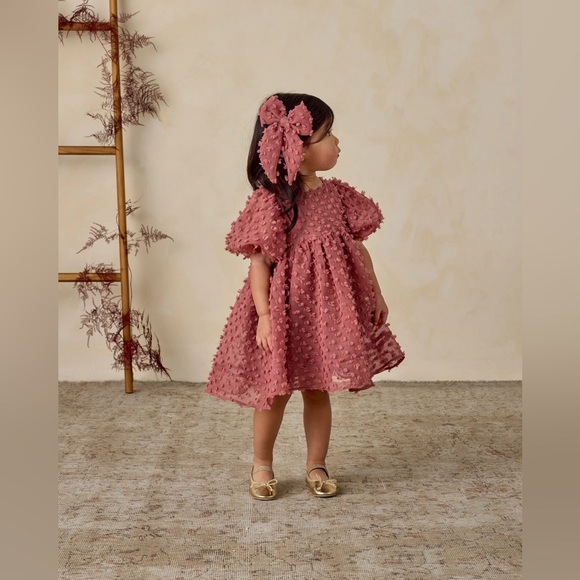 Noralee Luna Raspberry Dress & Matching Bow - Picture 3 of 8